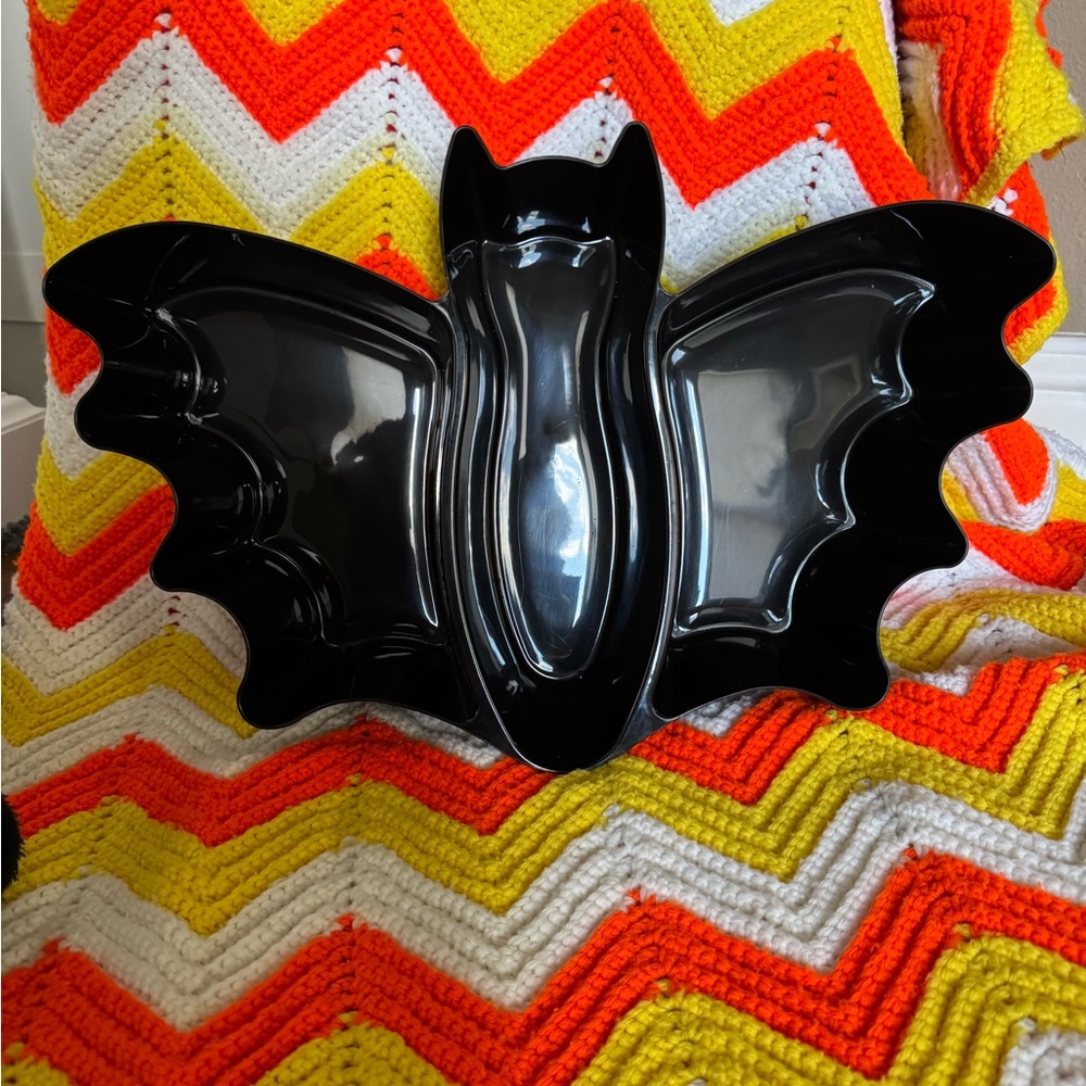 Destination Holiday Divided Bat Serving Tray